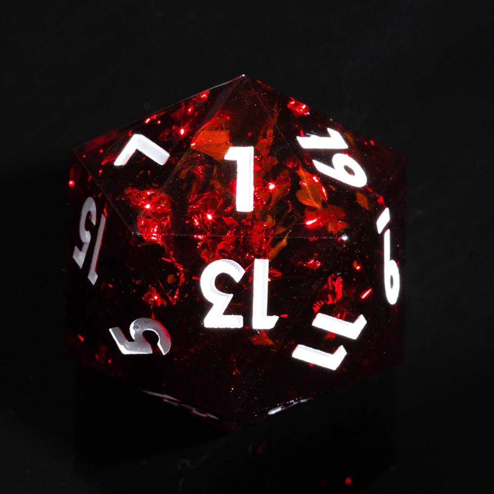 VHS Dice: Ruby Red - 1985 Games