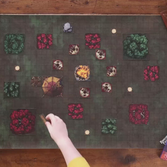 Dungeon Craft: Cursed Lands By 1985 Games - Paper Terrain Map Tiles