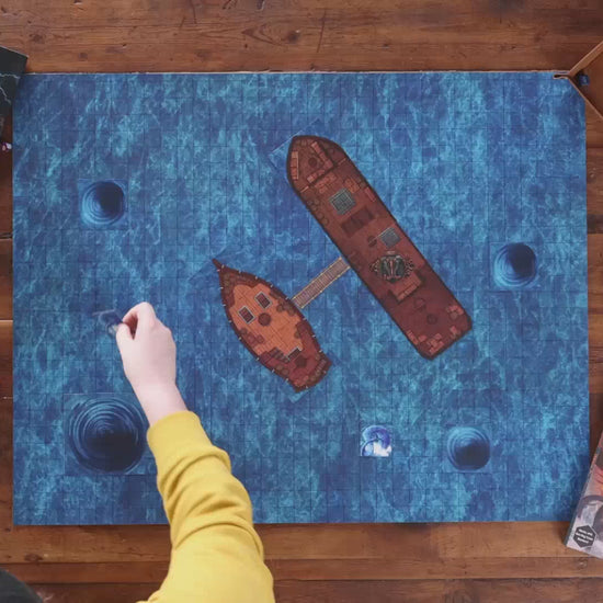 Dungeon Craft: Hell & Highwater By 1985 Games - Terrain Map Tiles